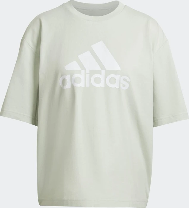 adidas Future Icons Badge of Sport T-Shirt kurzarm linen green (Damen)