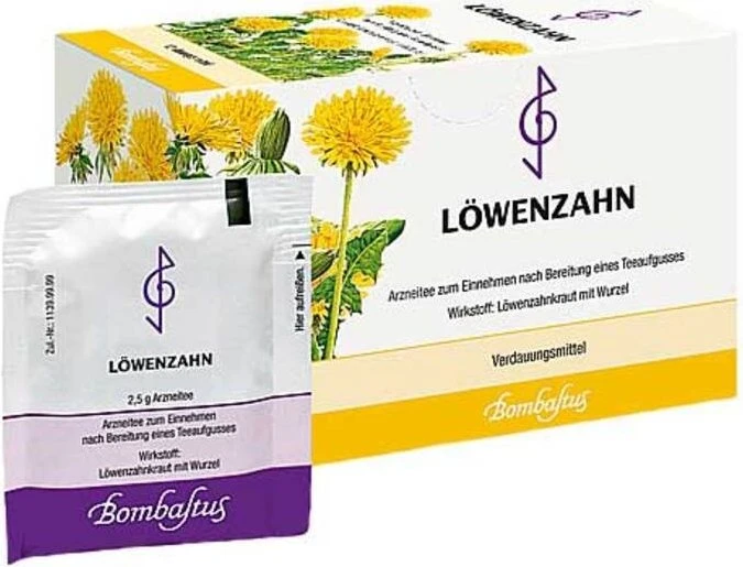 Bombastus Löwenzahn Tee Beutel, 20 Stück