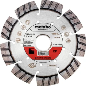 Metabo Professional CP Diamanttrennscheibe, 125x2.4x22.23mm, 1 Stück