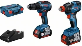 Bosch Professional Akku-Maschinenset inkl. L-Boxx + 2 Akkus 4.0Ah