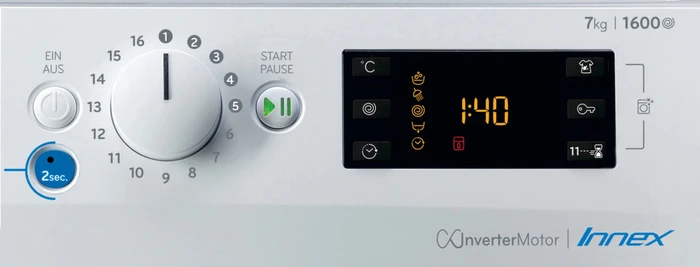 Indesit BWE 71682XE WS DE N Frontlader