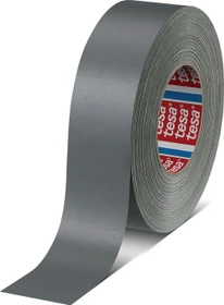 tesa tesaband 4651 Premium grau, Gewebeband, 50mm/50m, 3 Stück