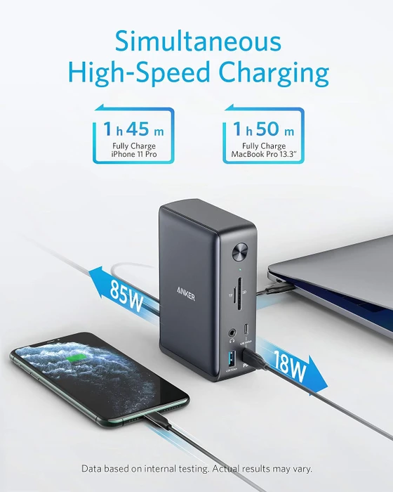 Anker 575 USB-C Dockingstation 13-in-1, USB-C 3.1 [Buchse]