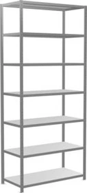 Schulte Lagertechnik Multiplus 250 Schwerlastregal 130x300x60cm verzinkt