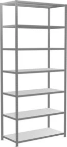Schulte Lagertechnik Multiplus 250 Schwerlastregal 130x300x60cm verzinkt