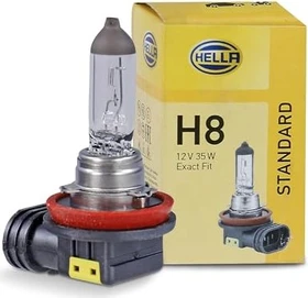 Hella Standard Halogen H8 35W, 1er-Pack