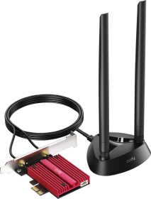 Cudy WLAN-Adapter, Wi-Fi 7, WE9300S, BE9300, 2.4GHz/5GHz/6GHz WLAN, Bluetooth 5.4, PCIe x1 (WE9300S)