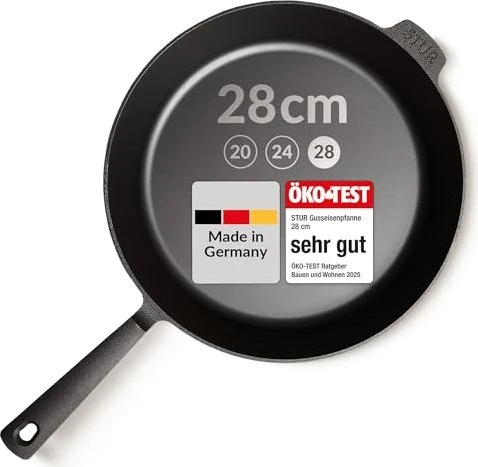 STUR Original Gusseisenpfanne 28cm