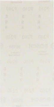 Bosch Professional M480 Best for Wood and Paint Gewebeschleifblatt K240, 115x230mm, 10 Stück