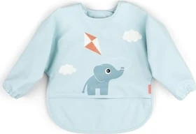 Done by Deer Langarm-Lätzchen playground blue