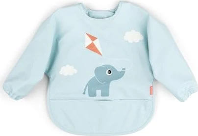 Done by Deer Langarm-Lätzchen playground blue