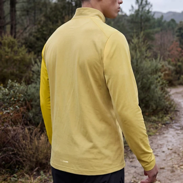 adidas Terrex Multi Climacool 1/2 Zip Funktionsshirt langarm pyrite (Herren)