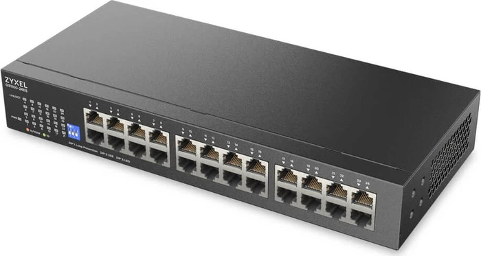 Zyxel GS1100 Desktop Gigabit Switch, 24x RJ-45