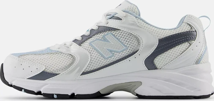 New Balance 530 white/dark arctic grey/light chrome blue