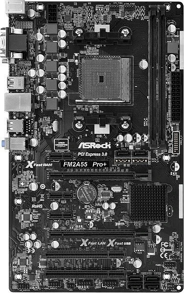 ASRock FM2A55 Pro+ (AMD FM2+)
