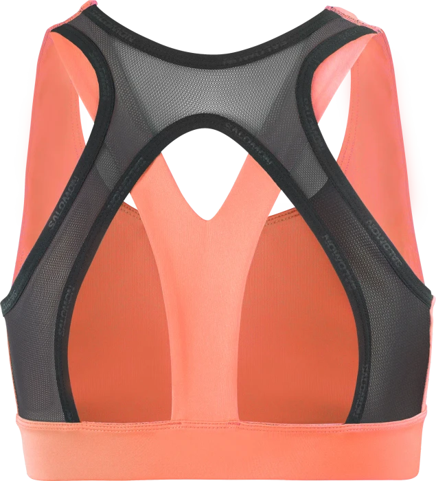 Salomon Cross Run Sport-BH coral (Damen)