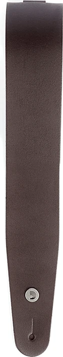 D'Addario Deluxe Leather Guitar Strap Brown