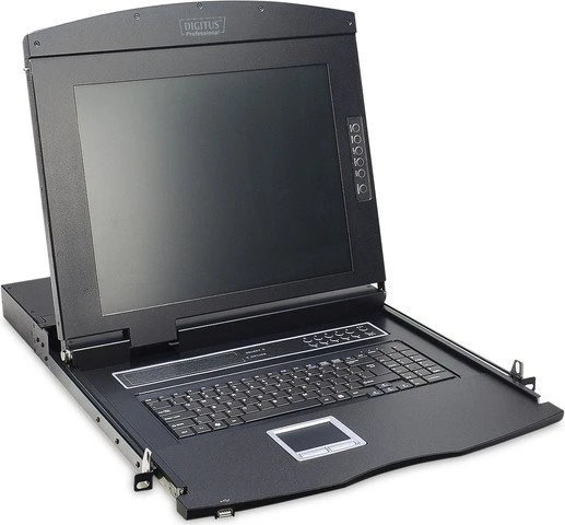 Digitus DS-72210-2, 17" LCD KVM Switch, 8-fach, US