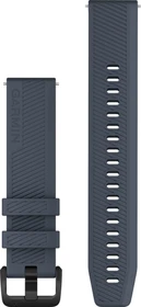 Garmin Schnellwechsel Ersatzarmband 20mm Silikon granite blue/black