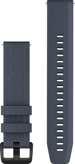 Garmin Schnellwechsel Ersatzarmband 20mm Silikon granite blue/black