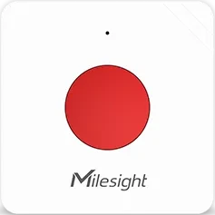 Milesight WS101 LoRaWAN Smart Button, weiß/rot