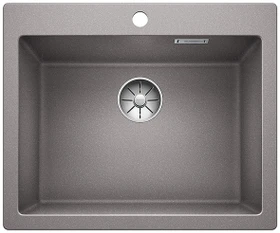 Blanco Pleon 6 InFino Becken mittig alumetallic