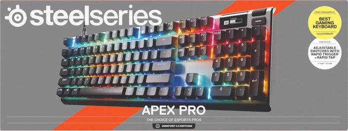 SteelSeries Apex Pro Gen 3, OmniPoint 3.0, USB, DE