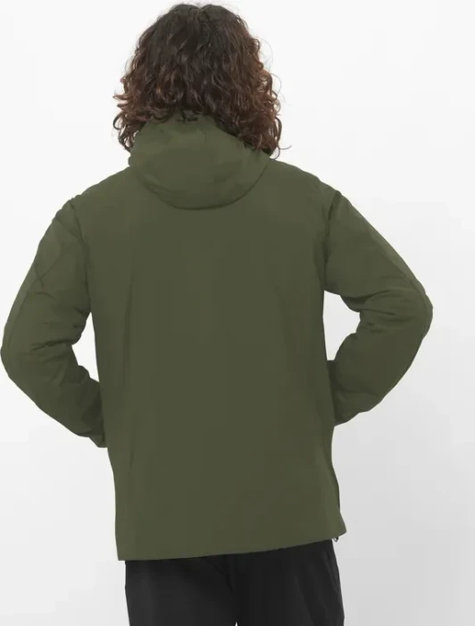 Salomon Mountain Flex Hooded Funktionsjacke grape leaf (Herren)