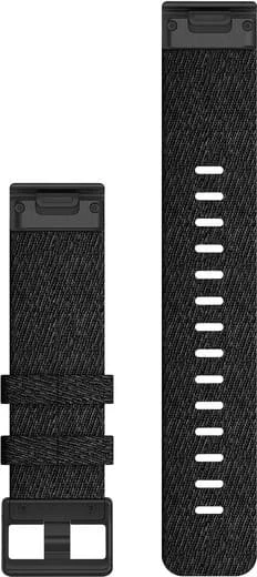 Garmin Ersatzarmband QuickFit 22 Nylon schwarz