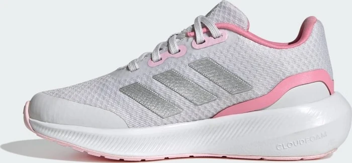 adidas RunFalcon 3 Lace dash grey/silver metallic/bliss pink (Junior)
