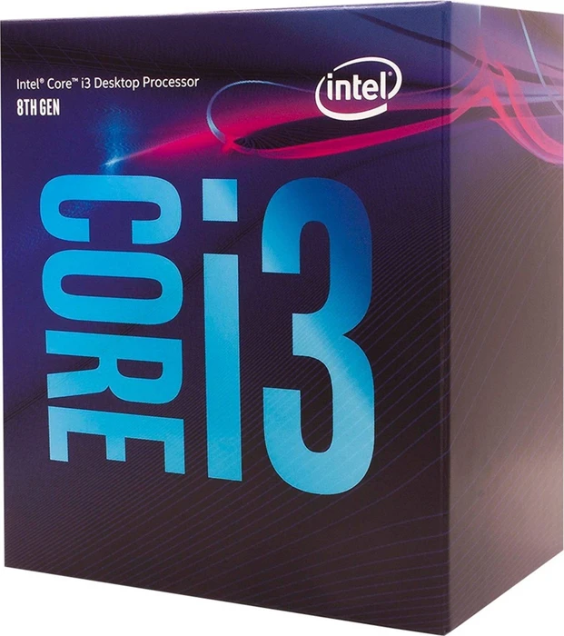 Intel Core i3-8100, 4C/4T, 3.60GHz, boxed