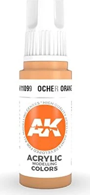 AK-Interactive 3rd Gen Acrylic Colors Acrylic Modelling Colors ocher orange, 17ml