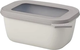 Mepal Multischüssel Cirqula rechteckig Aufbewahrungsbehälter 750ml nordic white