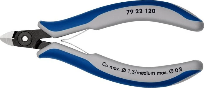 Knipex Elektronik-Seitenschneider, 12cm (79 22 120)