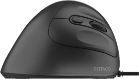 Deltaco Silent Vertical Mouse schwarz, USB (MS-814)