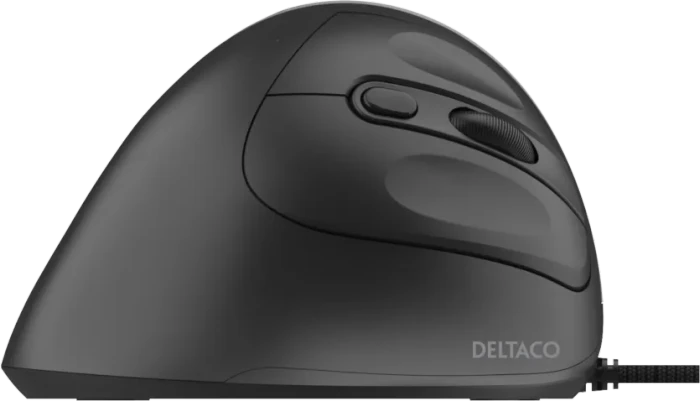 Deltaco Silent Vertical Mouse schwarz, USB
