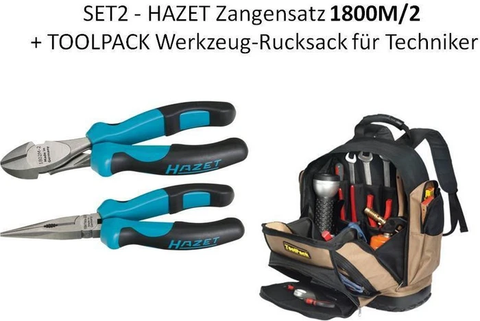 Hazet 1800M/2 Zangensatz, 2-tlg.