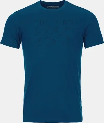Ortovox 150 Cool Lost Funktionsshirt kurzarm petrol blue (Herren)