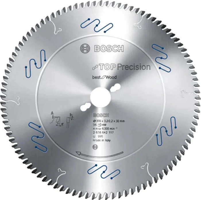 Bosch Professional Top Precision Best for Wood Kreissägeblatt 96Z, 400x2.8x30mm, 1 Stück