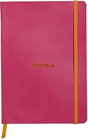 Rhodia Rhodiarama Notizbuch, A5, punktiert, Softcover, raspberry rosa, 80 Blatt
