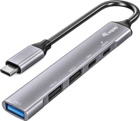 Equip 5-Port USB Hub mit USB-C PD 100W, USB-C 3.0 [Stecker] (128962)