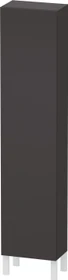 Duravit L-Cube Hochschrank 400 x 243 x 1760 mm graphit supermatt