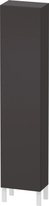 Duravit L-Cube Hochschrank 400 x 243 x 1760 mm graphit supermatt