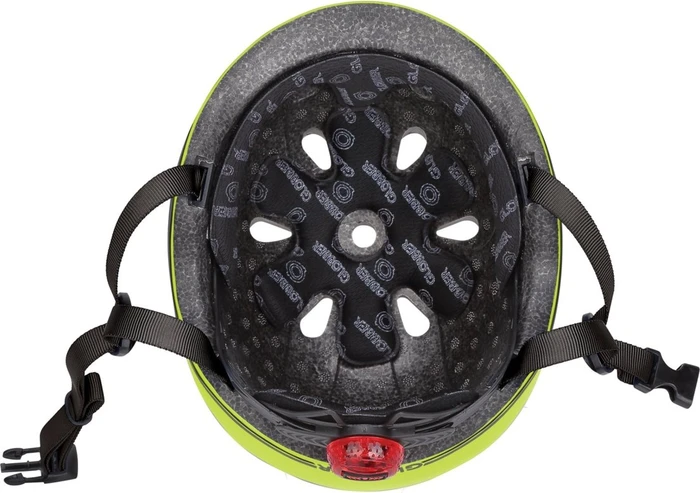 Globber Go Up Kinderhelm lime green