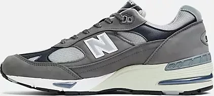 New Balance 991 Made in UK castlerock/navy/white (Herren)