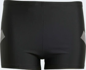 adidas Big Bars Boxer Badehose schwarz (Junior)
