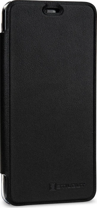 Stilgut Book Type NFC/RFID Blocking Cover für Huawei P20 schwarz