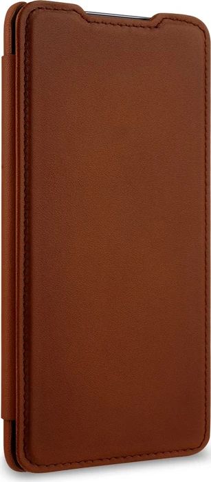 Stilgut Book Type Leather Case für Samsung Galaxy S20+ braun