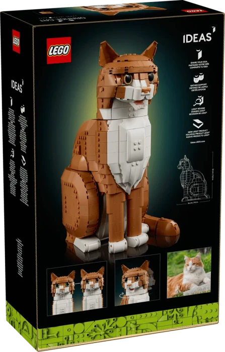 LEGO Ideas - Orangefarbene Katze