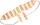 Hofmeister Holzwaren Massageband 47 cm Rollfläche Buchenholz (20907)